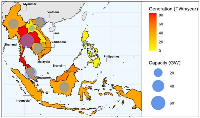 Analisis dan Prospek Pasar Fotovoltaik Terapung di 10 Negara ASEAN